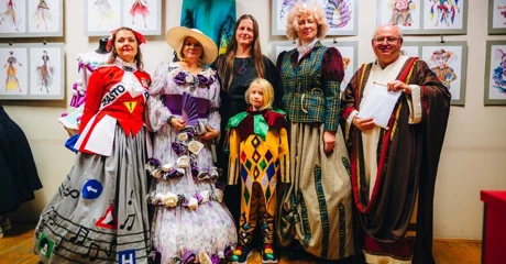 Kostimi novomarofske Knjižnice dio prve samostalne izložbe Slavice Motušić