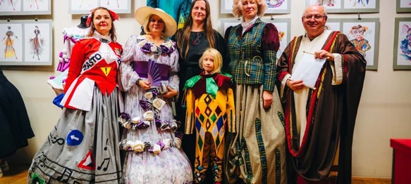 Kostimi novomarofske Knjižnice dio prve samostalne izložbe Slavice Motušić