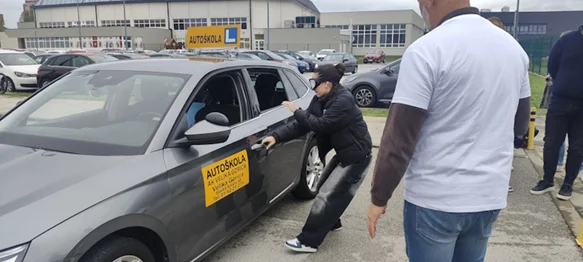 Aktivnost s prošlogodišnje akcije "Sigurna vozačka dozvola"