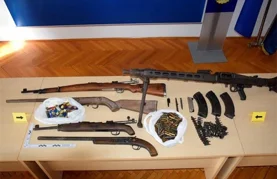 Zapljena oružja i streljiva od strane varaždinskih policajaca