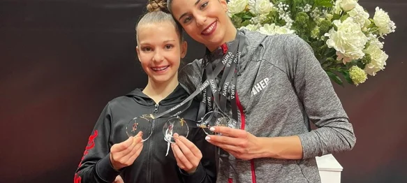 Anđela Jergan i Tamara Artić