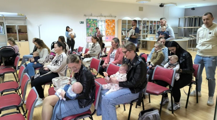 Gradonačelnik Šoštarić novopečenim roditeljima uručio novčane naknade