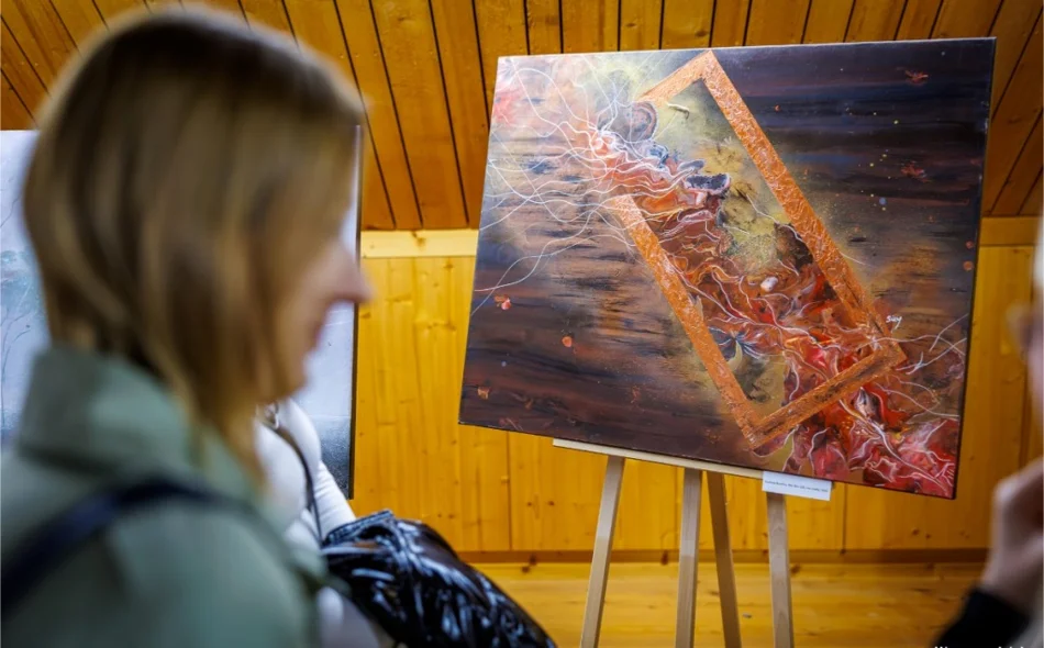 Apstrakcije kneginečke umjetnice Snježane Novotny pobudile velik interes u Međimurju