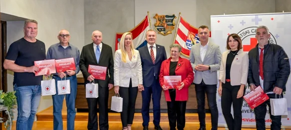 &quot;Osjećaj da si nekom spasio život neprocjenjiv je&quot; - U Županijskoj palači prijem za dobrovoljne darivatelje krvi