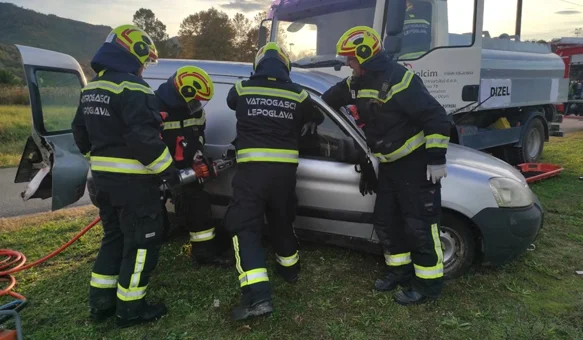 FOTO Vježba potvrdila spremnost i učinkovitost svih hitnih službi