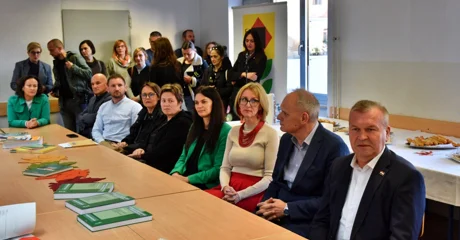 AUDIO Župan Stričak otvorio novi laboratorij u Graditeljskoj, prirodoslovnoj i rudarskoj školi