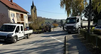 Nastavlja se ulaganje u cestovnu infrastrukturu – gradi se povišeni pješački prijelaz između škole i ambulante