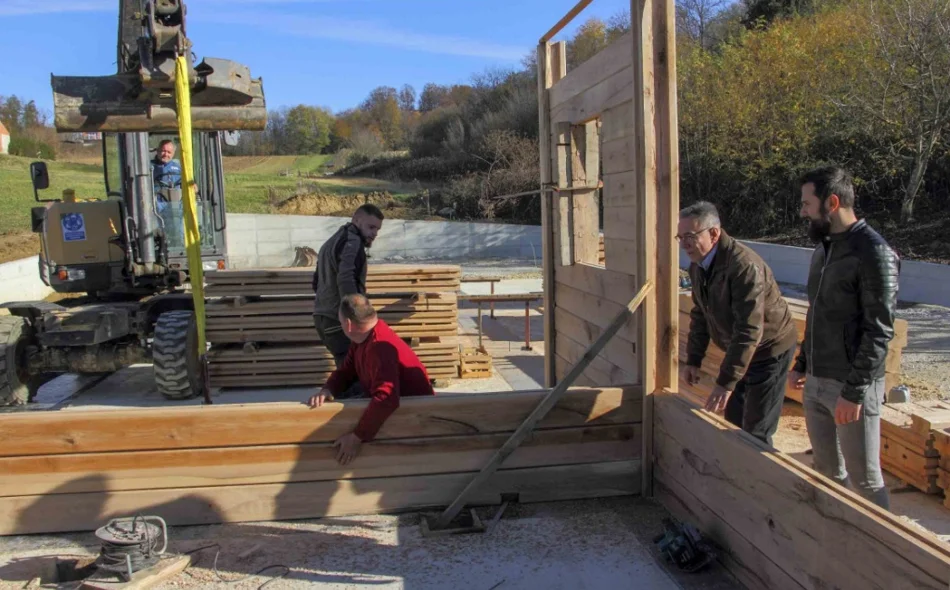 Grad Ivanec nastavlja s radovima na dogradnji Etno kuće u Bedencu