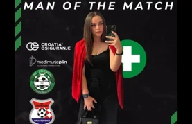 Razočarani igrom svoje momčadi u derbiju, za igrača utakmice proglasili – gostujuću fizioterapeutkinju