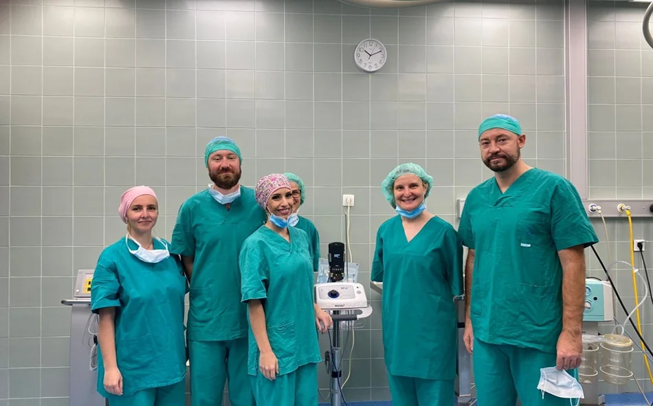 U OB Varaždin po prvi put izveden novi operacijski zahvat liječenja proširenih vena laserom