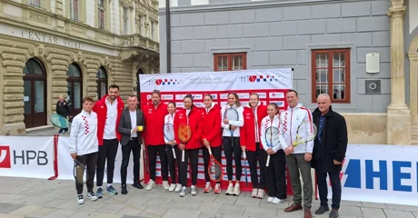 Bosilj i Lukačić pokazali svoje teniske vještine uoči Billie Jean King Cup turnira