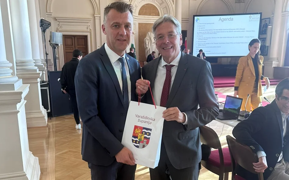 Predsjednik Skupštine Lukačić na sastanku Vijeća Alpe-Jadran u Grazu - predsjedanje preuzima susjedna Međimurska županija