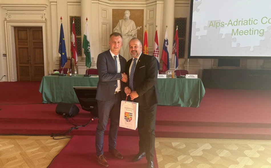 Predsjednik Skupštine Lukačić na sastanku Vijeća Alpe-Jadran u Grazu - predsjedanje preuzima susjedna Međimurska županija