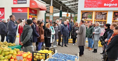 Gradonačelnik Bosilj dočekao grupu uglednih obrtnika iz Celja i počastio ih zagorskim štrukljima