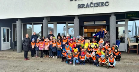 Skupine Žabice i Loptice iz Sračinca učile o sigurnosti u prometu