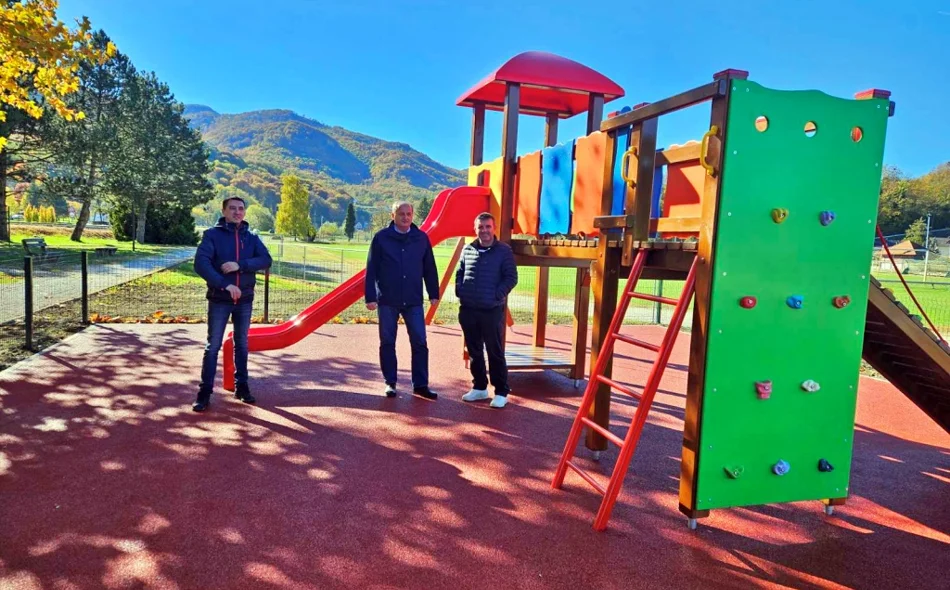 U Lepoglavi novo dječje igralište za najmlađe