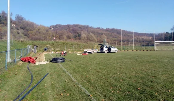 Na igralištu NK Mladost ugrađuje se moderan sustav za navodnjavanje
