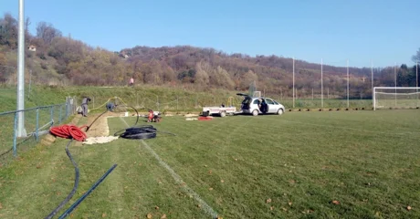 Na igralištu NK Mladost ugrađuje se moderan sustav za navodnjavanje