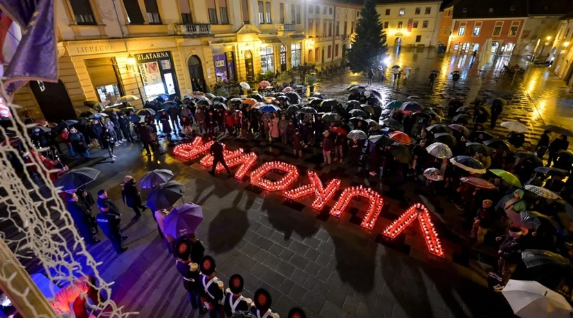 FOTO Diljem Varaždinske županije zapaljeni lampioni za poginule heroje Domovinskog rata