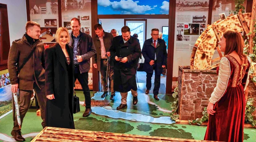 Izaslanstvo Mestne občine Ptuj boravilo u prvom posjetu Gradu Ivancu