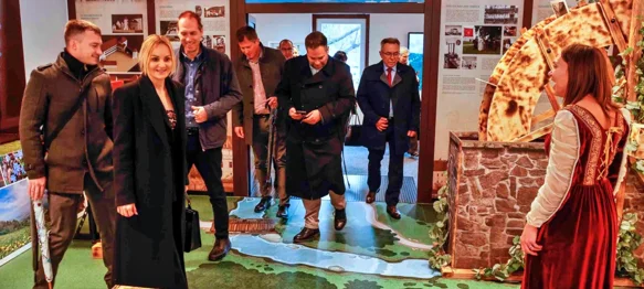 Izaslanstvo Mestne občine Ptuj boravilo u prvom posjetu Gradu Ivancu