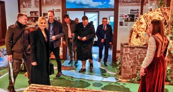 Izaslanstvo Mestne občine Ptuj boravilo u prvom posjetu Gradu Ivancu