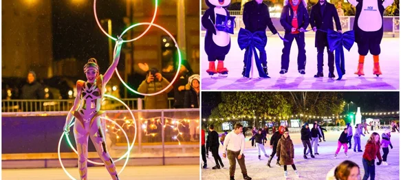 FOTO U Varaždinu spektakularno otvoreno najveće klizalište u Hrvatskoj!