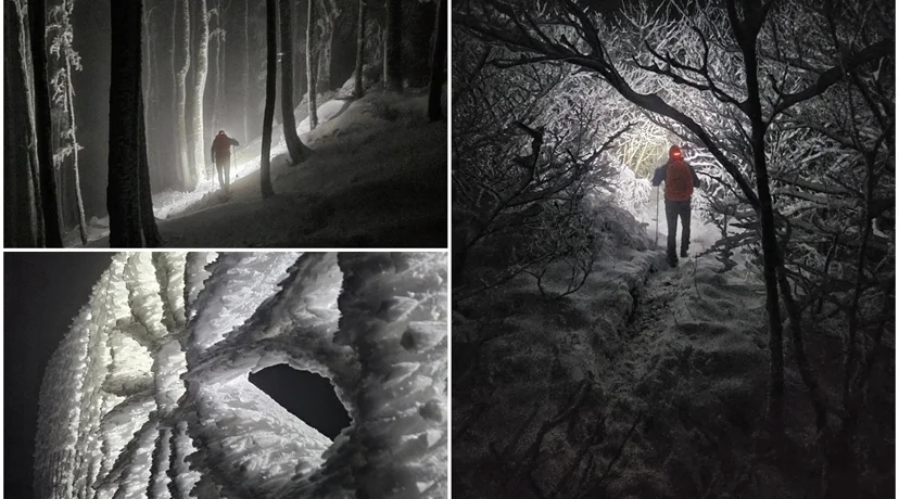 FOTO Ivančica okovana snijegom i ledom u objektivu Maria Knora