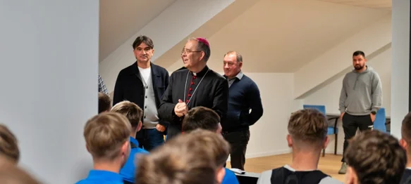 Biskup Radoš blagoslovio nove prostorije NK Varaždina
