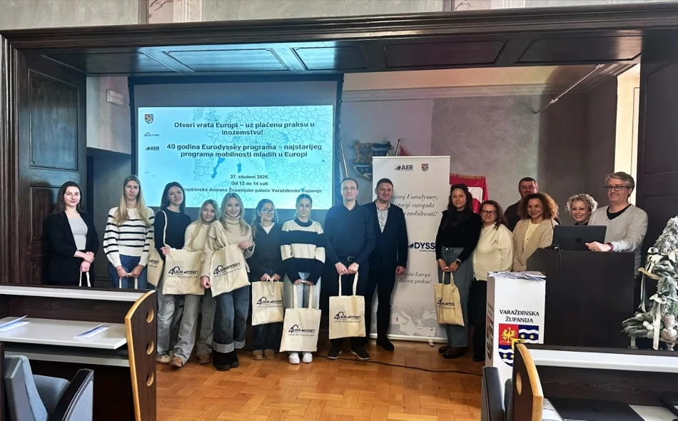 Varaždinska županija jedina je hrvatska županija koja provodi program Eurodyssey