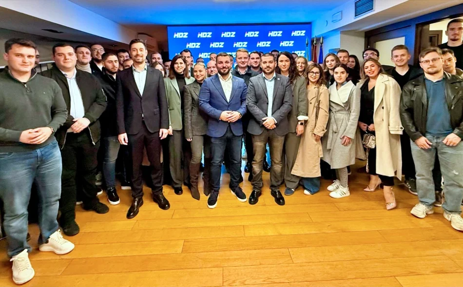 Tin Jurak izabran za šefa Mladeži HDZ-a Hrvatske