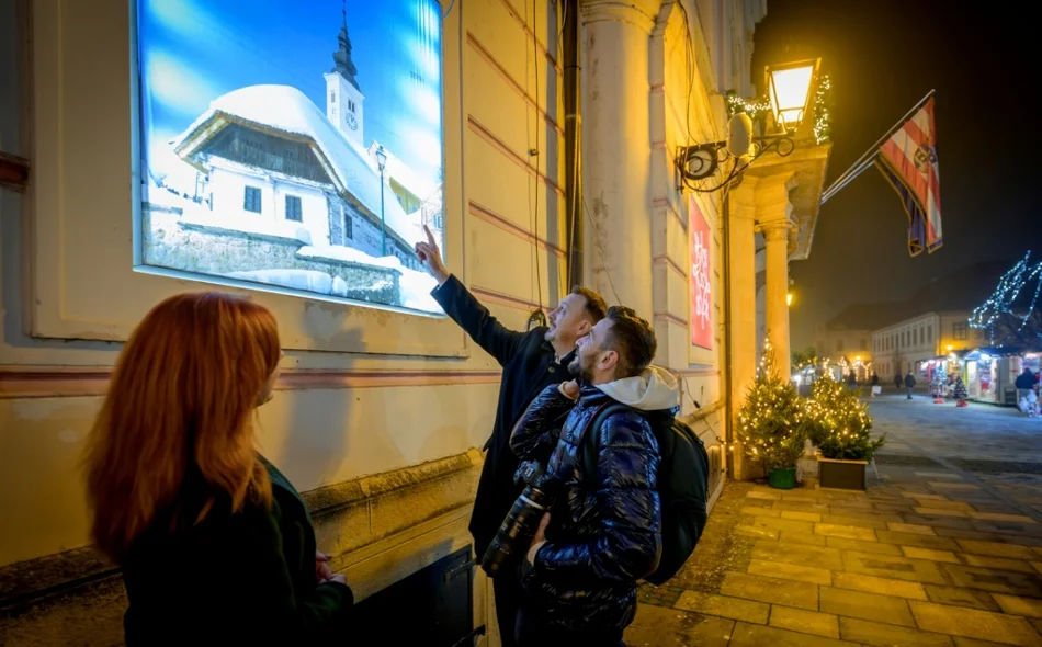 Županijska palača i ove je godine pretvorena u atraktivni adventski kalendar