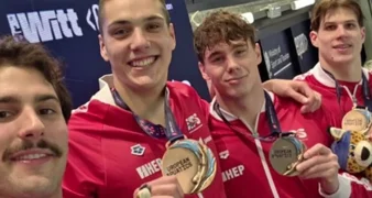 Prva medalja Varaždinca na velikom plivačkom natjecanju, Luki Cvetku čestitku uputio gradonačelnik