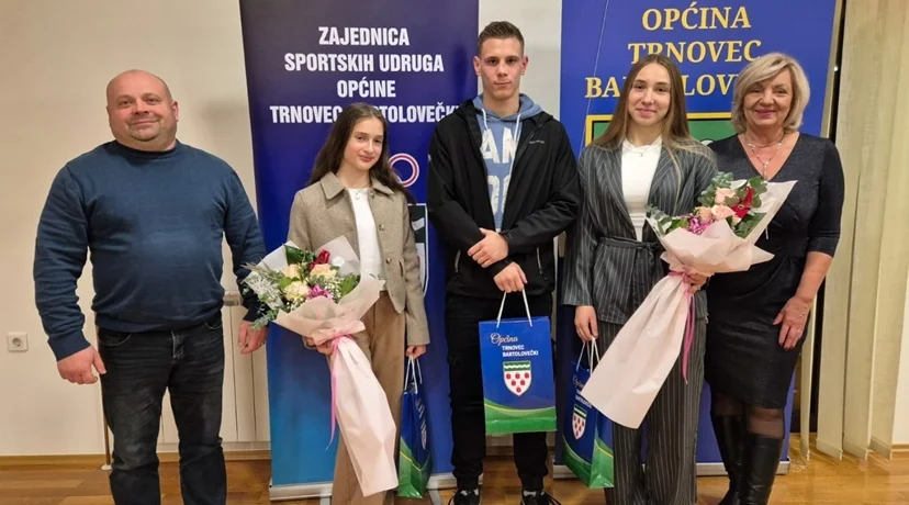 Trnovec uručio nagrade Loreni, Lani, Evi i Patriku