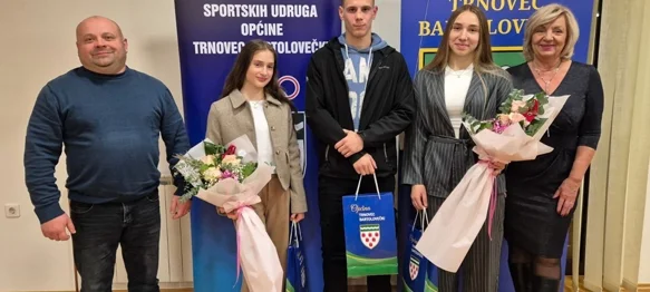 Trnovec uručio nagrade Loreni, Lani, Evi i Patriku