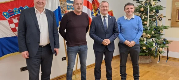 Župan Stričak i gradonačelnik Lepoglave Šoštarić potpisali ugovor o darovanju nekretnine za izgradnju gradske tržnice