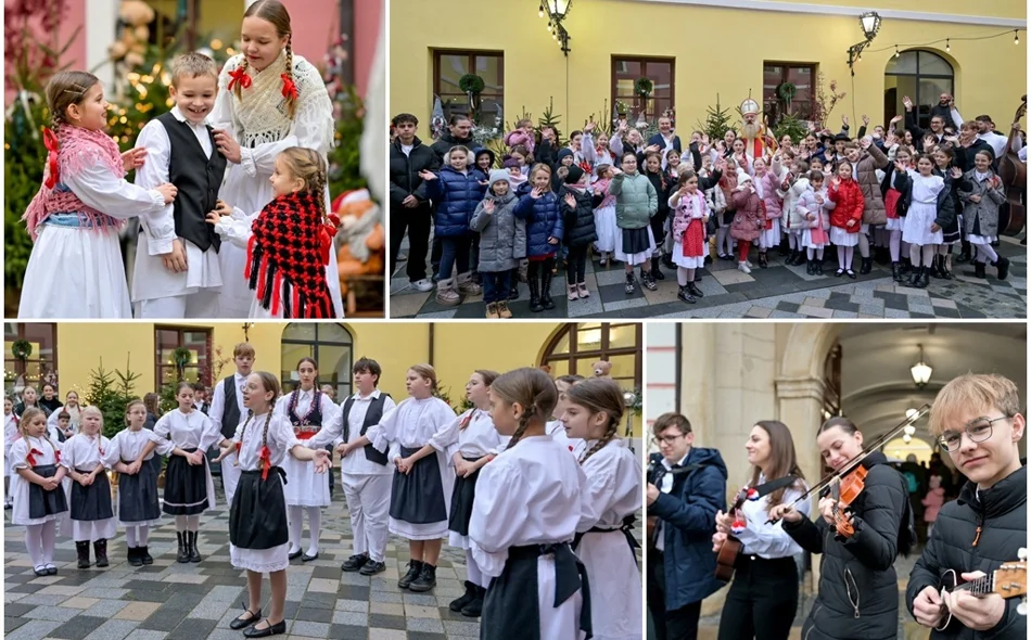 FOTO Djecu razveselili pjesma, mirisi domaćih kolača i dolazak Svetog Nikole