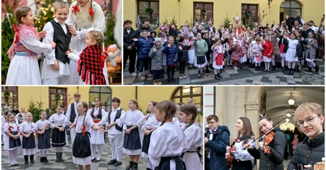 FOTO Djecu razveselili pjesma, mirisi domaćih kolača i dolazak Svetog Nikole