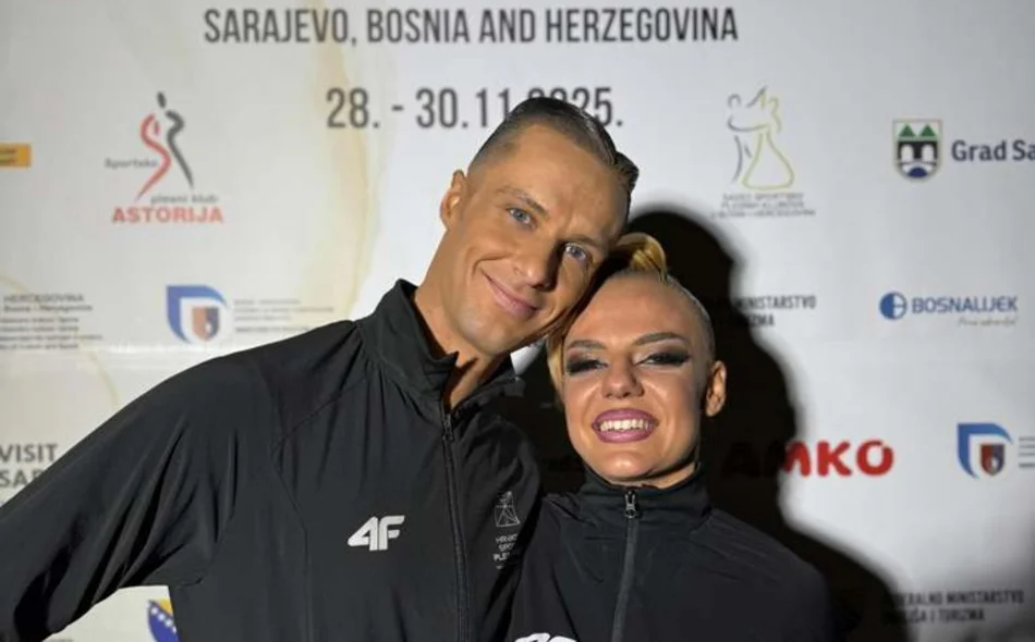 Varaždinski plesni par Paula Hude i Vedran Sraga na Svjetskom prvenstvo ostvarili najbolji hrvatski rezultat ikad