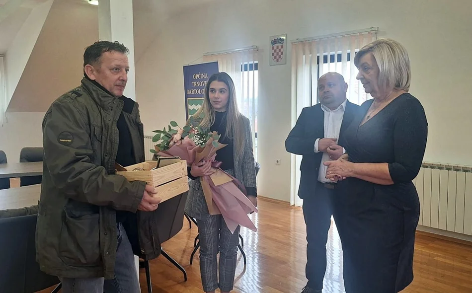 Načelnica Vitković upriličila prijem za Stefani Hrman, svjetsku prvakinju u latino-američkim plesovima