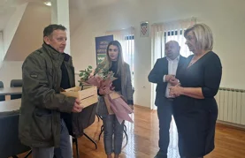 Načelnica Vitković upriličila prijem za Stefani Hrman, svjetsku prvakinju u latino-američkim plesovima