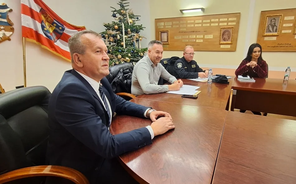 Prva sjednica Vijeća za prevenciju Varaždinske županije na čelu s predsjednikom Nenadom Horvatićem