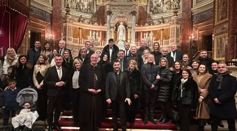 Lukačić na Hrvatskom adventskom slavlju u prekrasnoj bazilici u Budimpešti