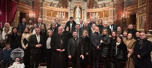 Lukačić na Hrvatskom adventskom slavlju u prekrasnoj bazilici u Budimpešti