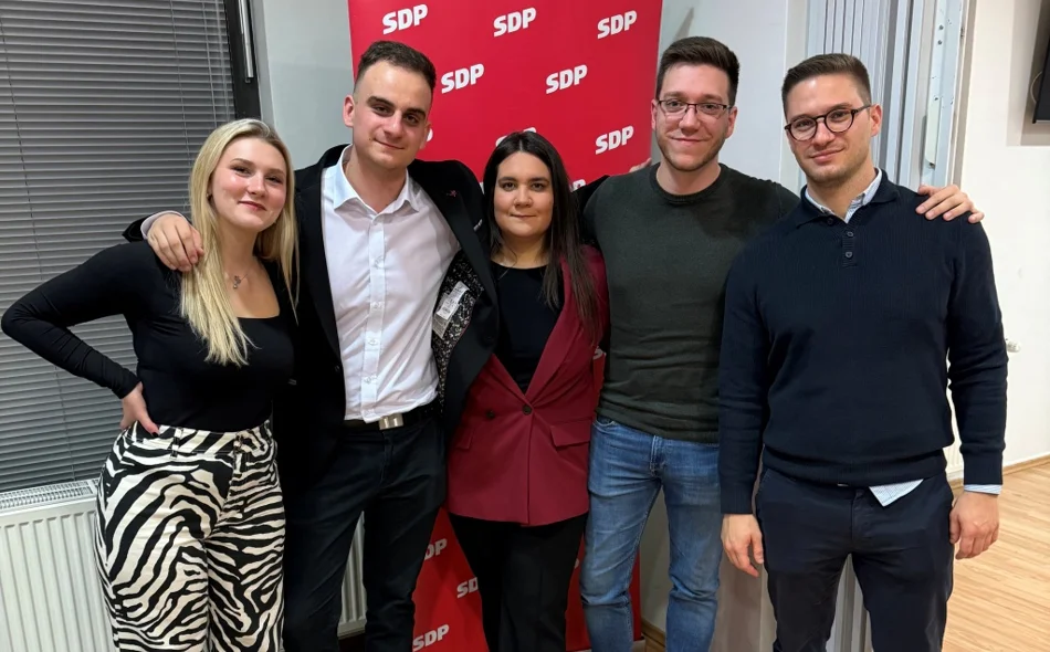 Za predsjednika Županijske organizacije SDP-a izabran Sebastijan Geček, a Gradske organizacije Ivana Skuzin