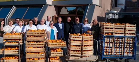 Donirali 1000 kilograma mandarina korisnicima varaždinskog Doma za starije i nemoćne