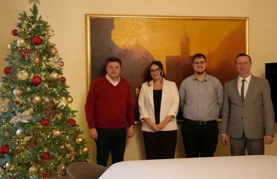 Bosilj i Marković primili blogere zaslužne za video o Varaždinu kao idelanom gradu za mlade