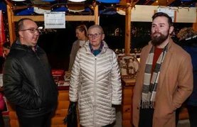 FOTO U Ivancu održan prvi Adventski sajam pod zvijezdama