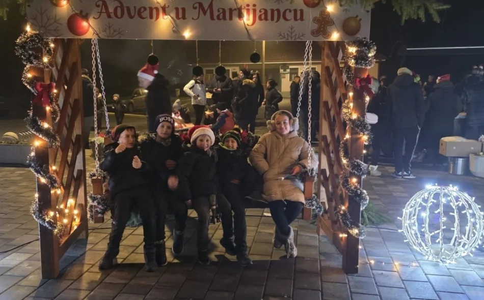 FOTO Blagdanska čarolija zavladala Općinom Martijanec