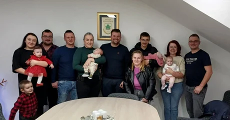 Načelnik Pintarić uručio potpore za novorođenčad